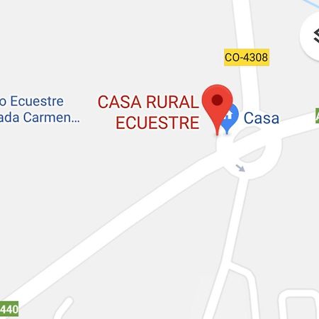 לינה וארוחת בוקר Fuente Palmera Casa Ecuestre Carmen Martinez מראה חיצוני תמונה